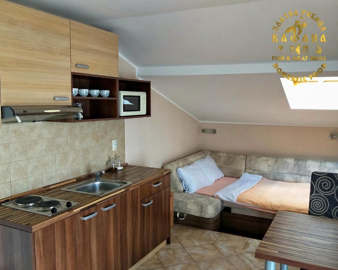 Appartement Zlatna Ribica à Golubac Extérieur photo